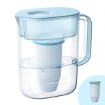 Maxblue Zero TDS Water Filter Pitcher, Reduces Fluoride, Chlorine and More, 5-Stage Filtration System, BPA Free, MB-PT-08B