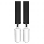 Waterdrop Gravity Water Filter, Compatible with BB9-2 Black Filters & PF-2® Fluoride Filters WD-7990