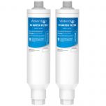 Waterdrop RV Inline Water Filter with Flexible Hose Protector, Campers, Gardening, Boats, RVs KDF Filter,rv water filter