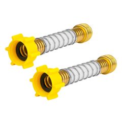 Waterdrop Flexible Hose Protector-Eliminates Hose Crimping  at Faucets and Water Connections for RV, Garden & Car Wash Hose Extension Adapter