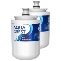AQUACREST UKF7003 Refrigerator Water Filter, Replacement for Maytag UKF7003, UKF7002AXX, Whirlpool  EDR7D1, EDR7D2, EDR7D3