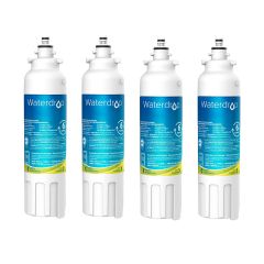 Waterdrop  Replacement for LG® LT800P®,  Kenmore 9490, LSXS26326S Refrigerator Water Filter Certified by NSF 53 & 42 & 372 4/6pack