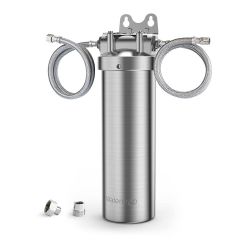 Waterdrop Stainless Steel Under Sink Water Filter System, 8000 Gallons