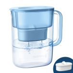 Water Pitcher with Filter, 200-Gallon Long-Life , BPA Free,WD-PT-07