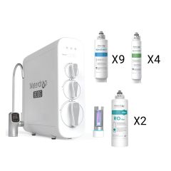 Waterdrop G3P800 RO System year Combo Sets, with Smart Display Faucet