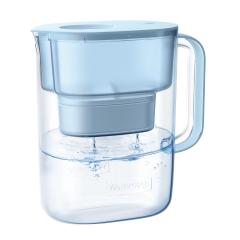 Water Pitcher with Filter, 200-Gallon Long-Life , BPA Free,WD-PT-07