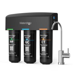 Waterdrop 3-Stage with Dedicated Faucet UnderSink Water Filter WD-TSB