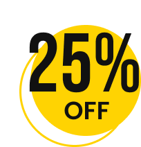 25%