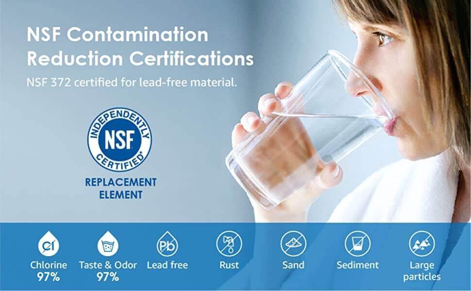 Filterlogic NSF 53&42 Certified DA29-00003G Refrigerator Water Filter, for  Samsung DA29-00003B, RSG257AARS, RFG237AARS, HAFCU1, RFG297AARS,  RS22HDHPNSR, WSS-1 (Pack of 2) : : Home & Kitchen