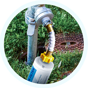 Garden Hose Water Filter KDF Water Filter by Aquacrest