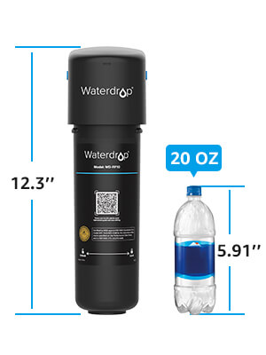 Under sink Single-stage Water Filter - Waterdrop UB